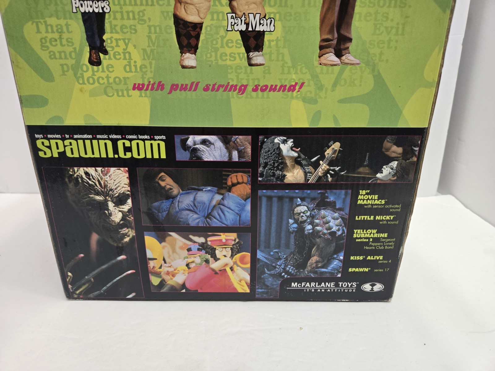 2000 McFarlane Austin Powers 18&Prime; MINI ME Moon Mission Figure In Box McFarlane
