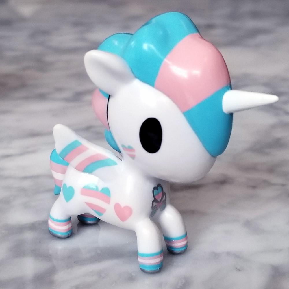Tokidoki Marsha Trans Pride LGBTQ Unicorno Unicorn Vinyl Figure Toy New