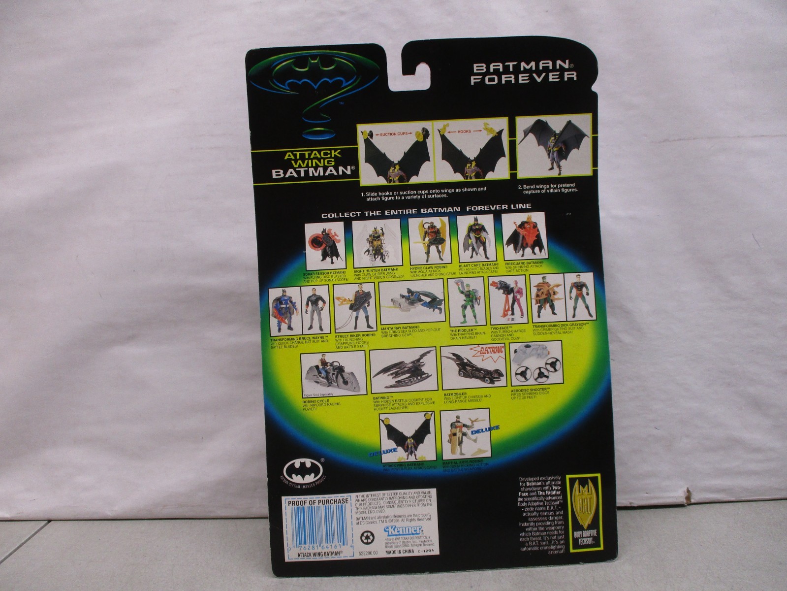 1995 Batman Forever Deluxe Attack Wing Batman