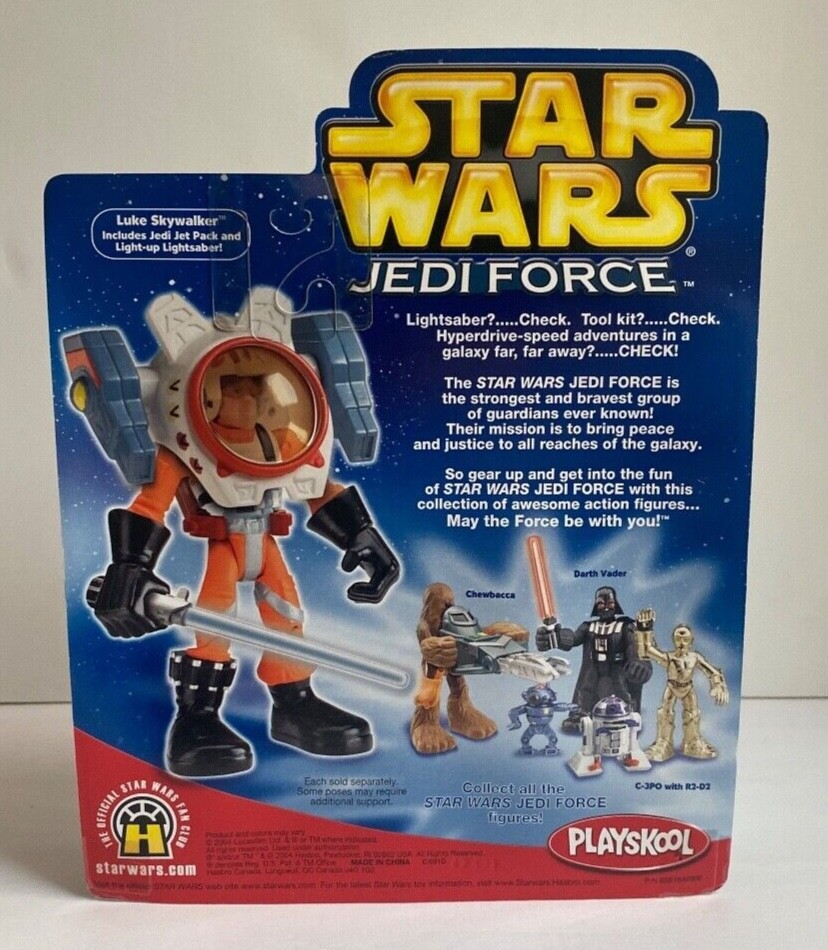 Hasbro Playskool Star Wars Jedi Force 2004 LE 37/50 1st Production Run Set MISB