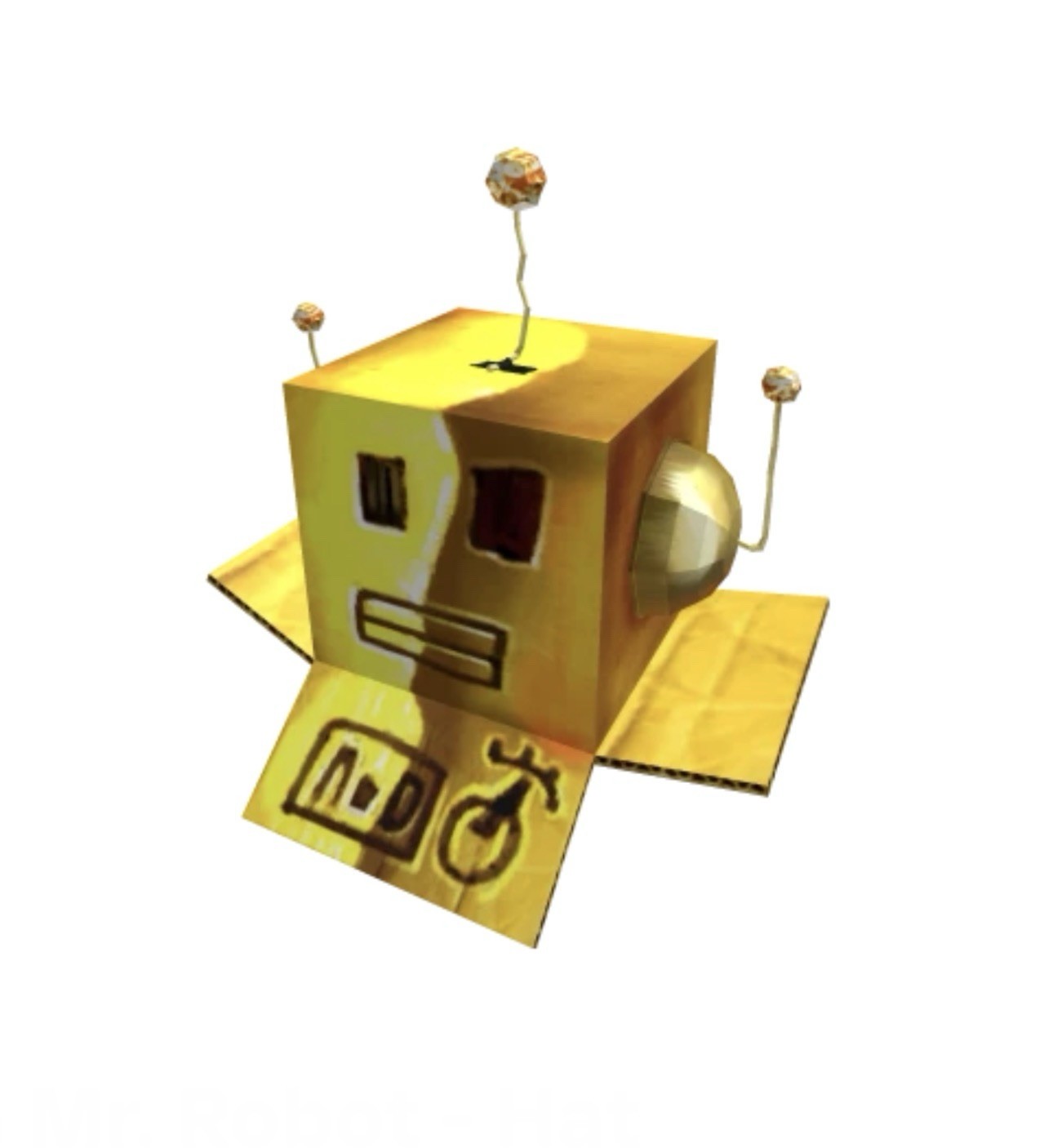 Robl0x | Golden Mr. Robot Bundle Rich Royal Cyborg Mech Suit – RARE Toy Code