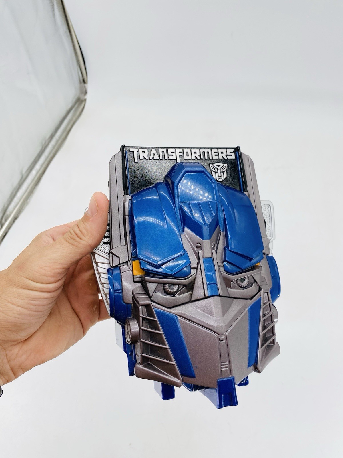 2007 Transformers Optimus Prime Electronic Handheld Computer Game Hasbro Tested