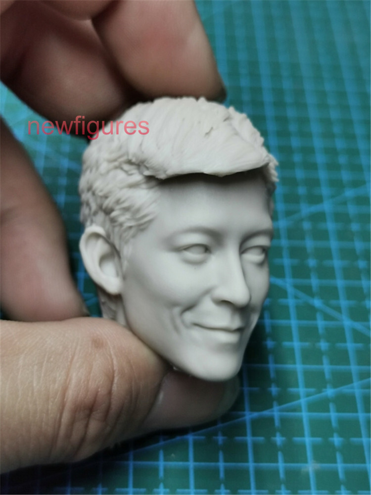 1:6 Head Sculpt Edison Chen Model For 12&Prime; Male Action Figure Body Soldier Toys