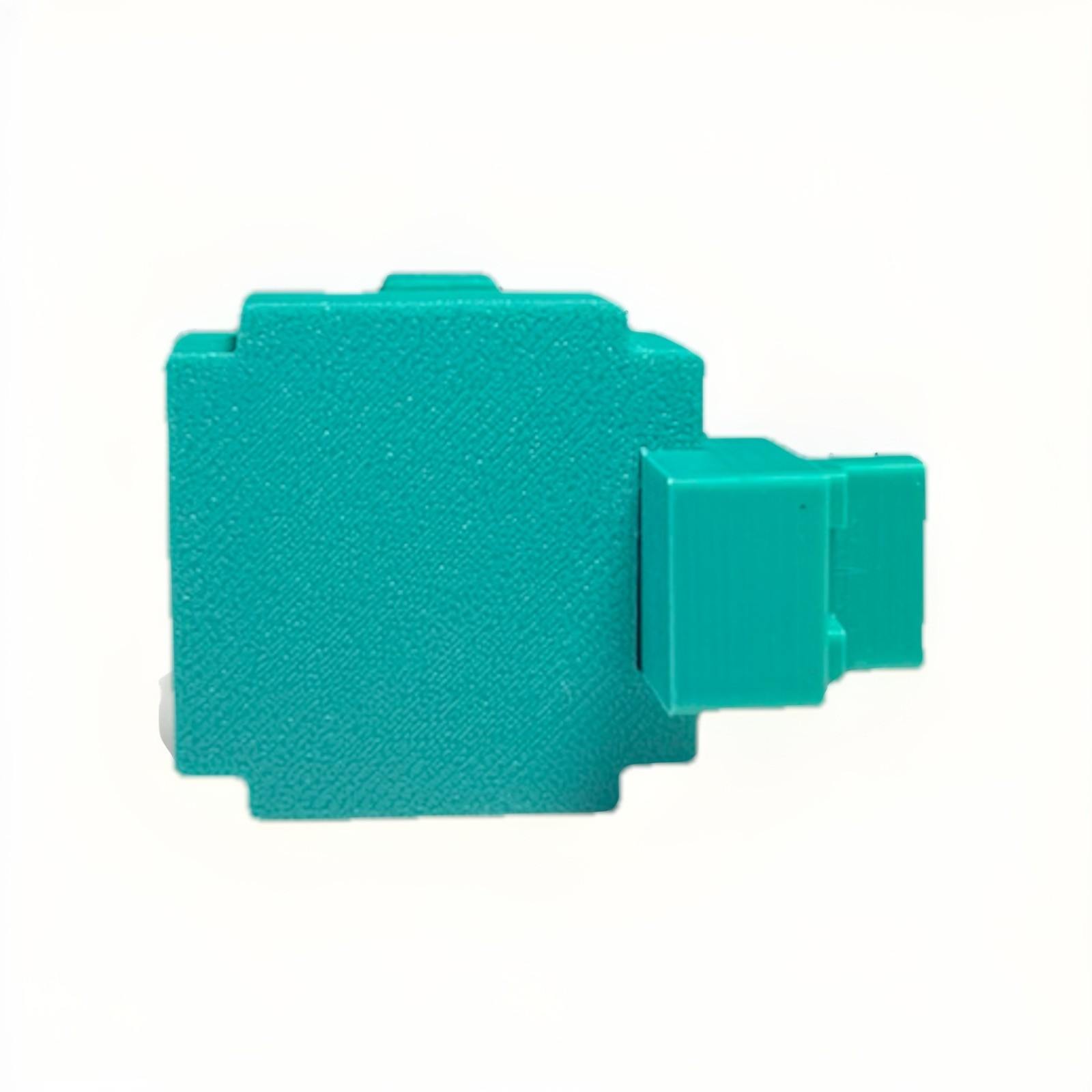 3D Printed Minecraft Chicken Teal Color Figure 2&Prime;x1.5&Prime; Toy Mob (REMOVABLE HEAD)