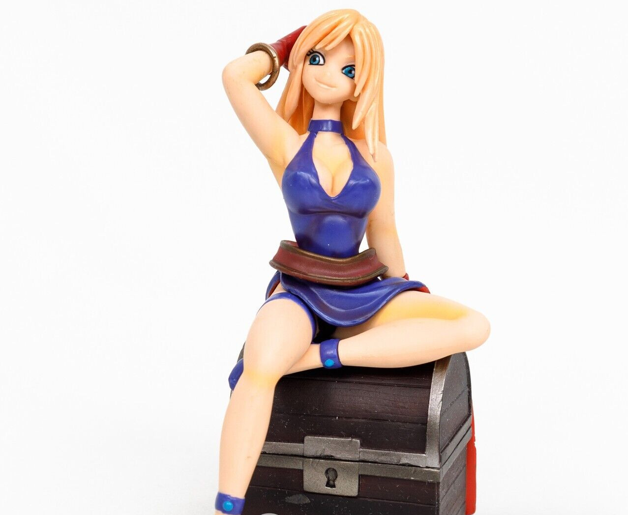 Yujin SRDX Garou: Mark of the Wolves Bonne Jenet PVC Statue MINT-NEW