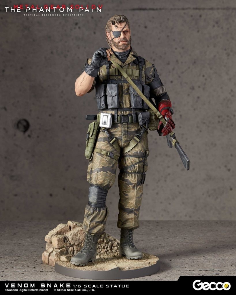 Metal Gear Solid Phantom Pain Venom Snake LE 1/6 Scale Figure Statue GECCO NEW