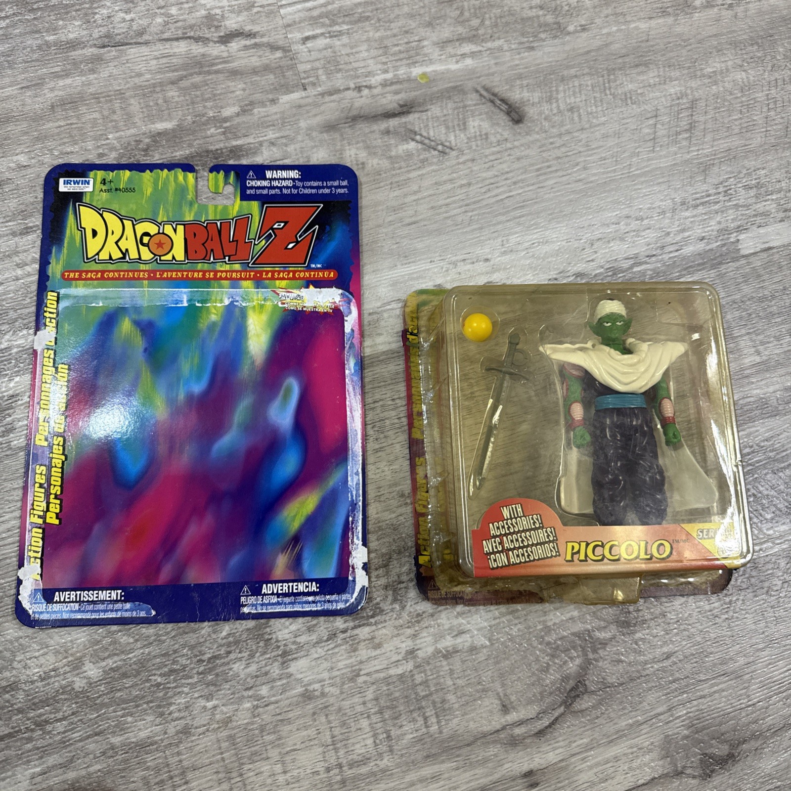 Dragon Ball Z Saga Continues Piccolo Series 6 Figure, Irwin Toy 1999 – Opened