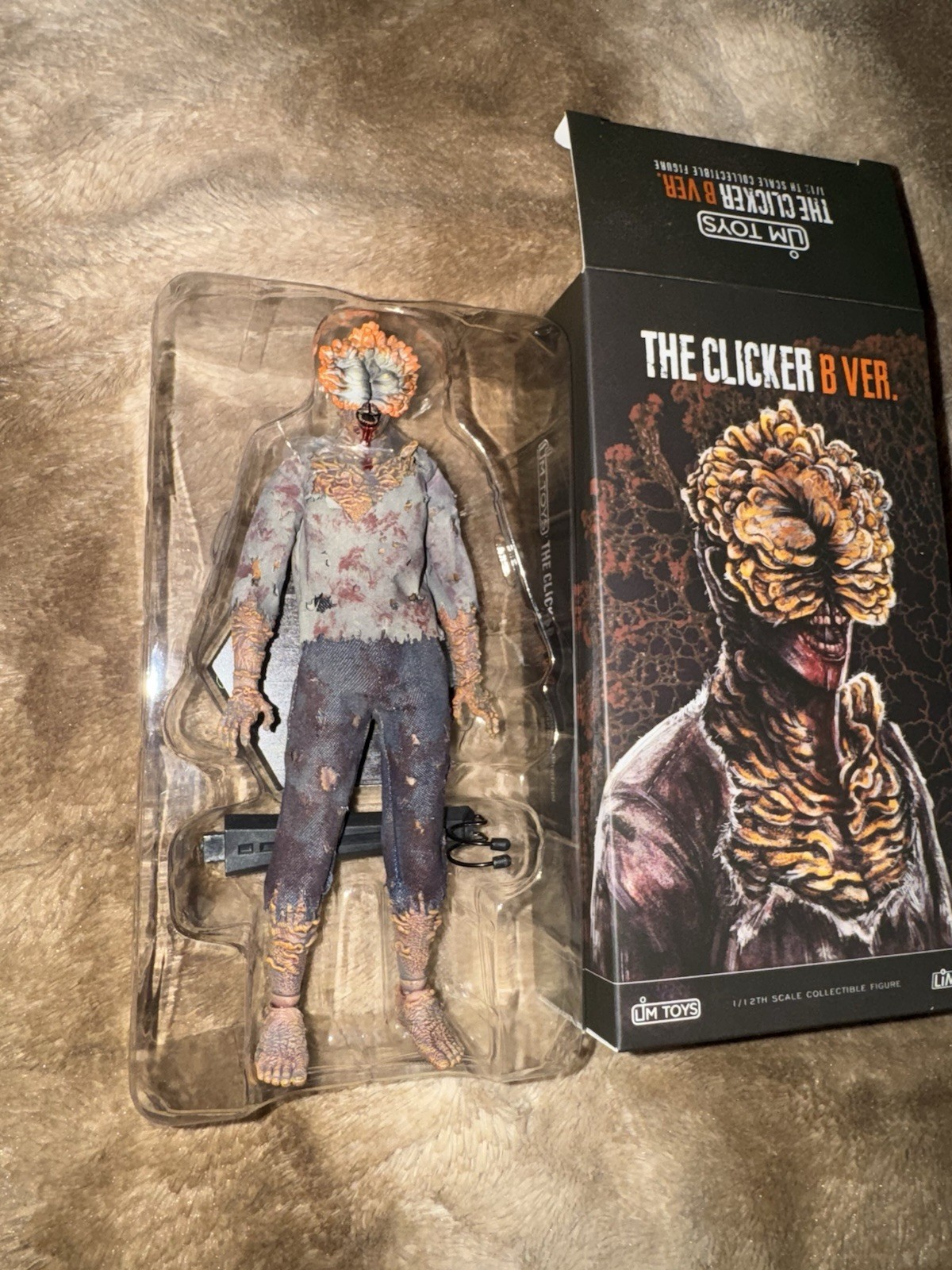 LIMTOYS Last Of Us Clicker Ver B 1/12 LMN009 Resident Evil Figma Patriot Studio