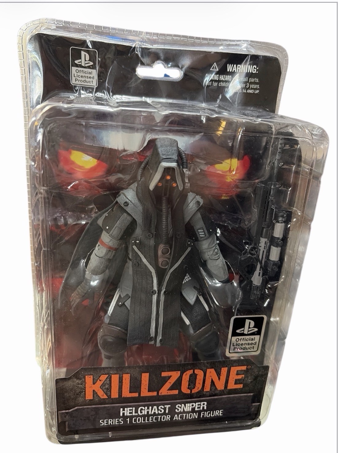 Killzone Helghast Sniper 6” Action Figure 2011 DC Unlimited Toys PlayStation