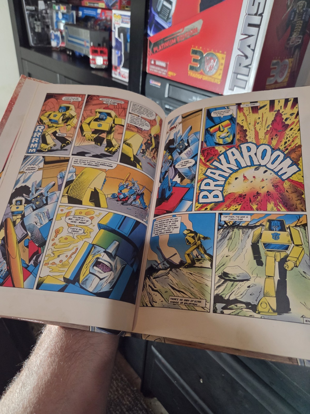 HARDBACK Transformers 1987 ANNUAL Marvel Comics hard cover UK