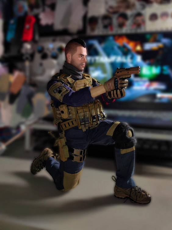 Easy&Simple GA1009 BRAVO7-1 John MacTavish Soap Kill Or Capture 1/6Action Figure