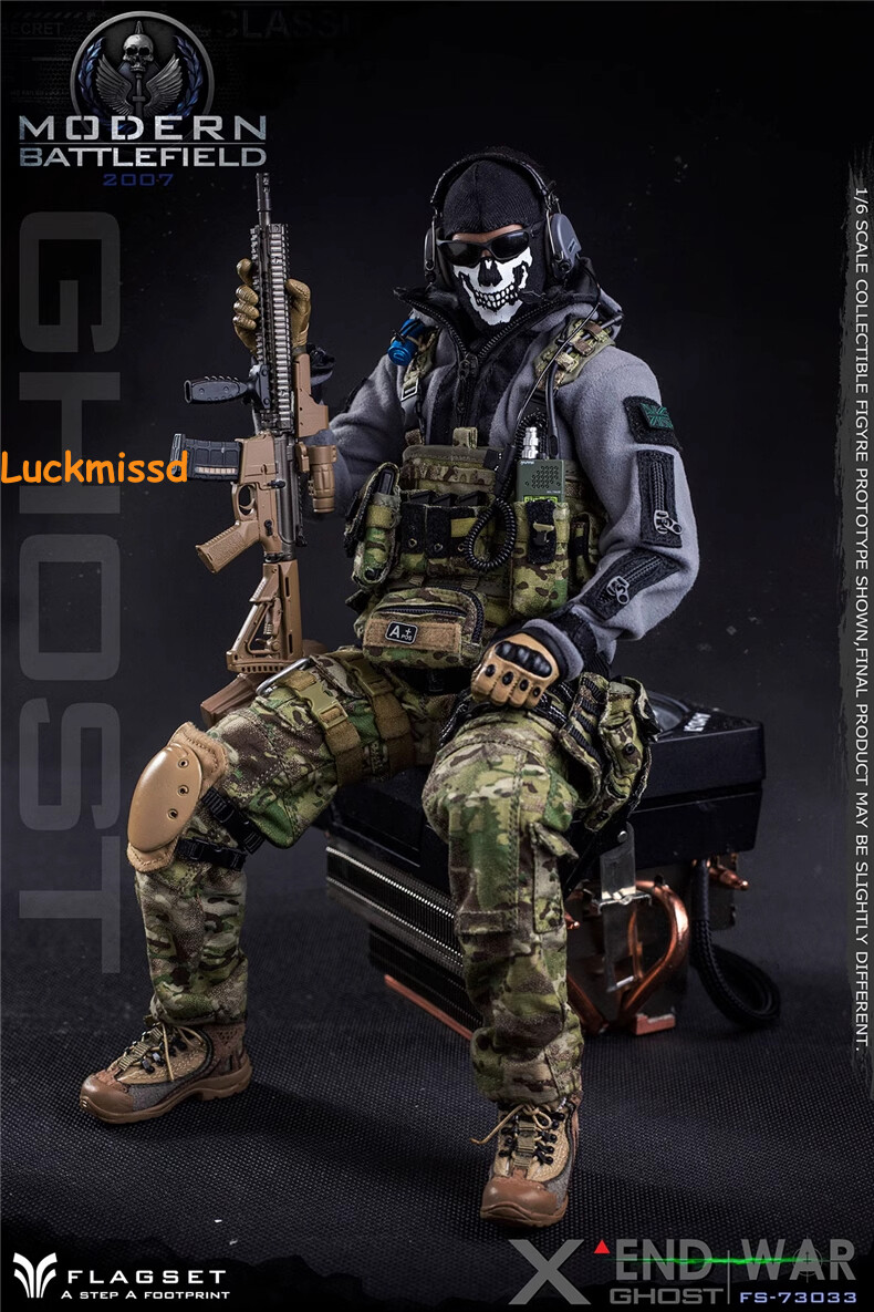 1/6 FLAGSET FS73033 END WAR GHOST « X » Tom Clancy&rsquo;s Endwar Action Figure Model