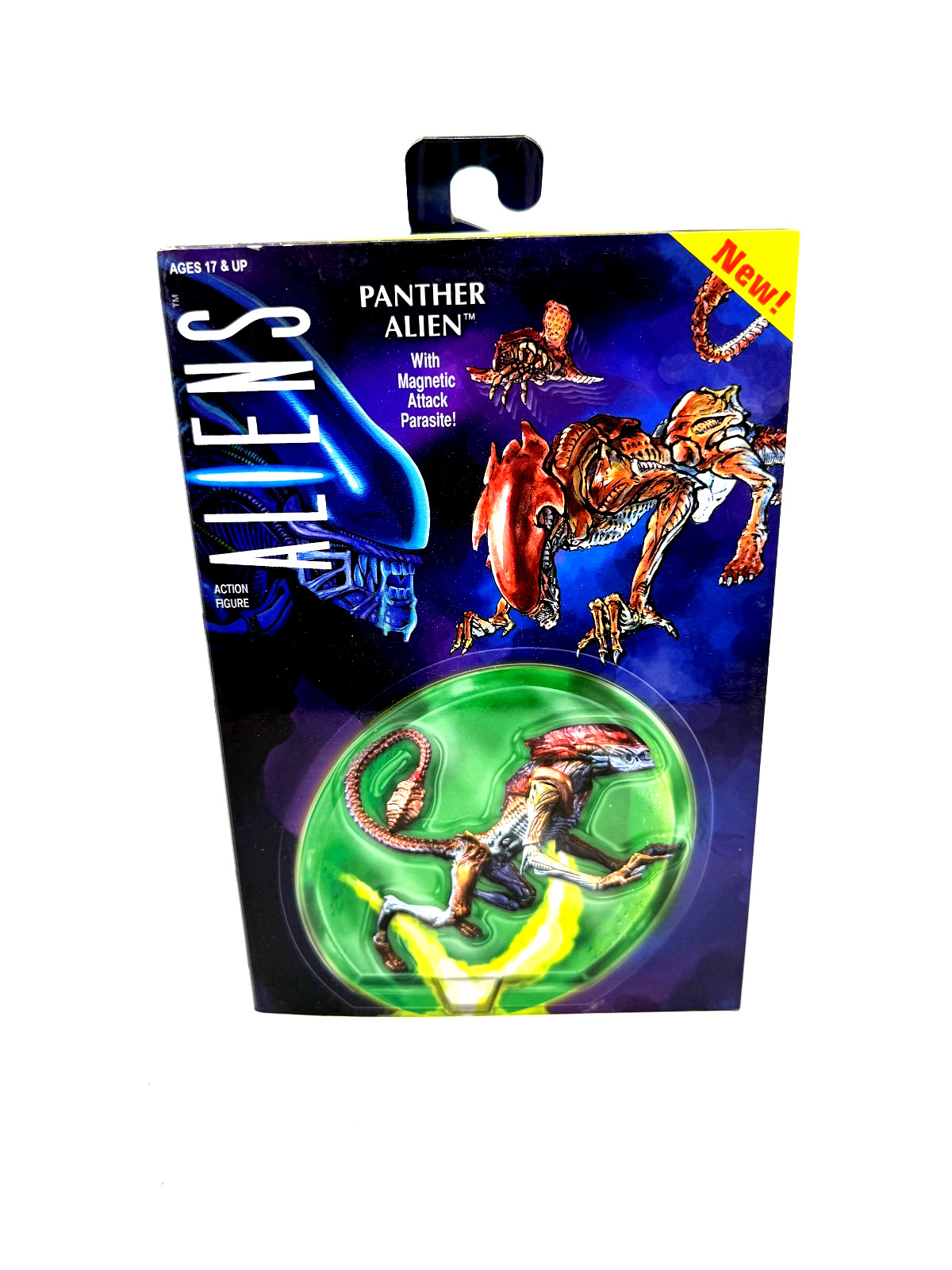 NECA Aliens Night Panther Alien SEALED Figure AUTHENTIC