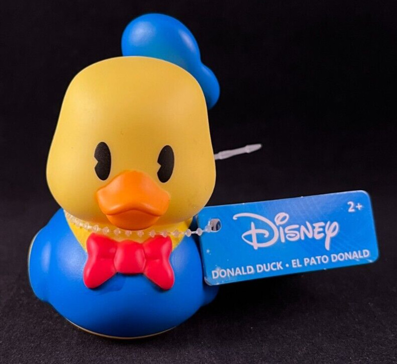 Disney – Donald Duck – Rubber Duck – 2024 Collection – Approx 3&Prime; High -Duckalooz