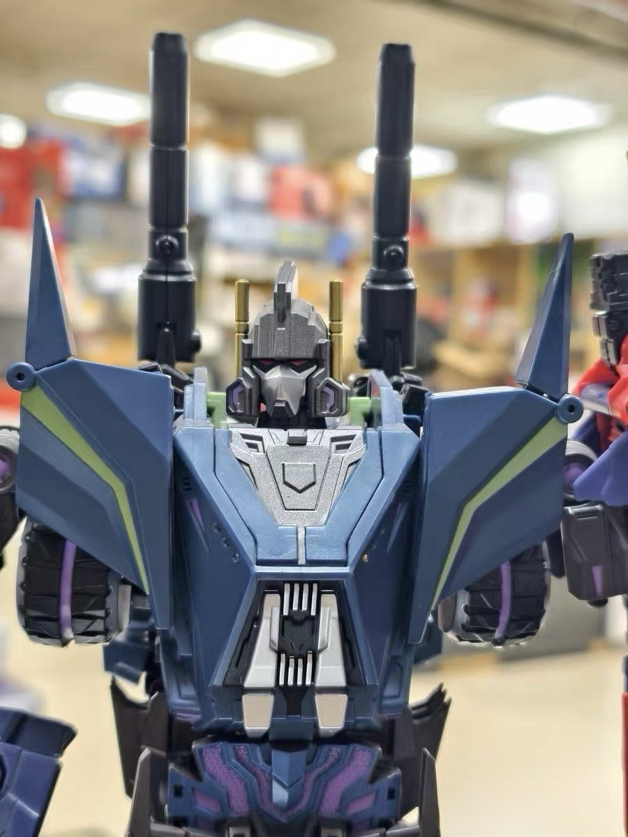 Transformers FOC Bruticus w MBC Microblaze Creations Military Titan G2