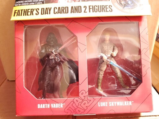 2007 STAR WARS Darth Vader & Luke Skywalker 30th Anniversary Father&rsquo;s Day 2-Pack