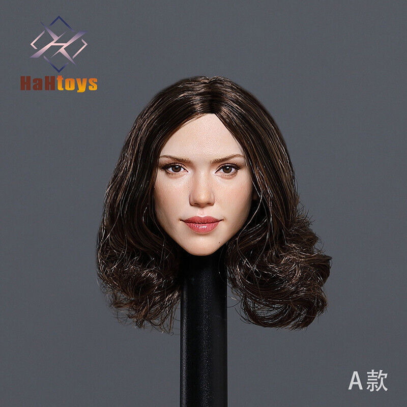 HAHTOYS H005 1/6 Beauty Star Girl Head Sculpt For 12 » Female PH Figure Body
