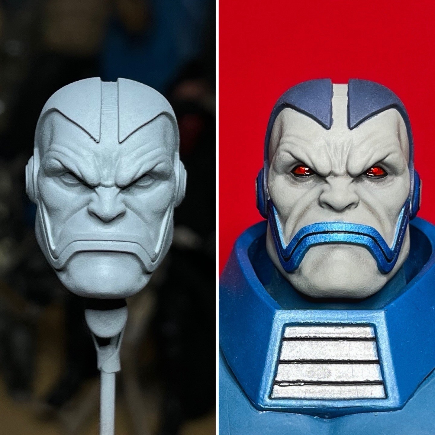Custom (made To Order) Marvel Select Apocalypse Painted Headsculpt