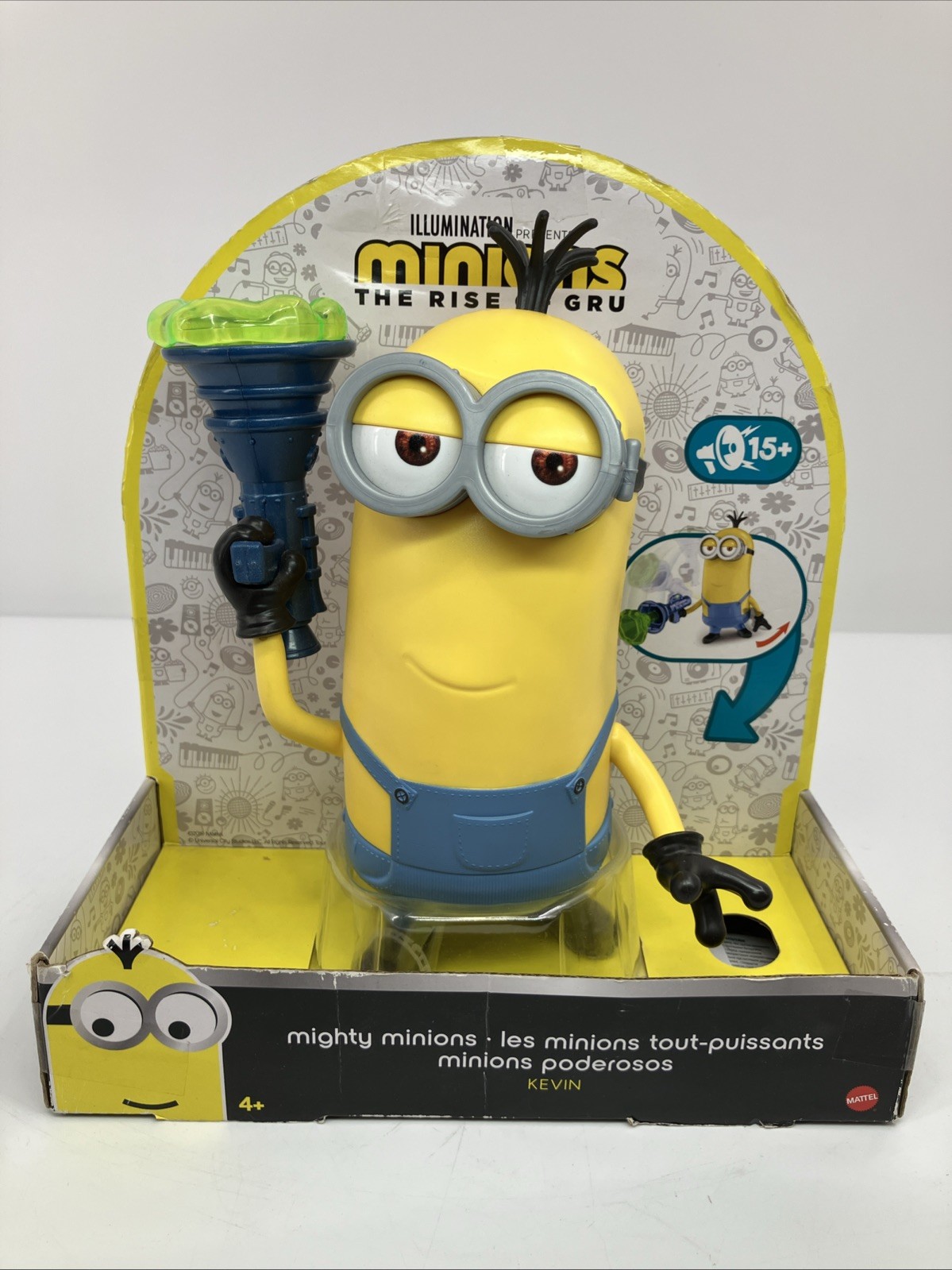 Minions Mighty Kevin 8&Prime; Me 3 The Rise of Gru Character Toy w 15 Sounds T-357