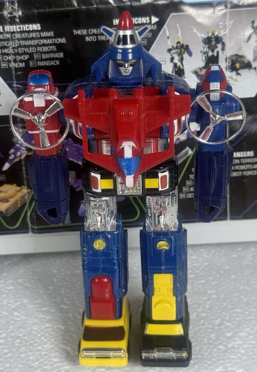 Vintage 1984 Bandai VOLTRON Dairugger GB-75 6&Prime; Diecast Robot.