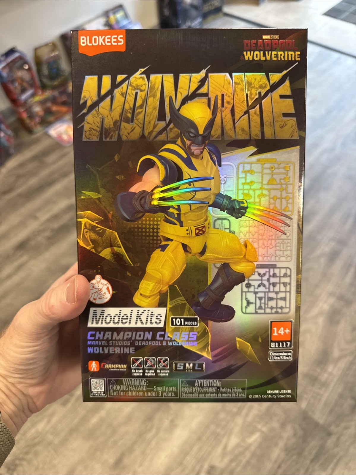 Blokees Marvel Infinity SAGA Champion Wolverine