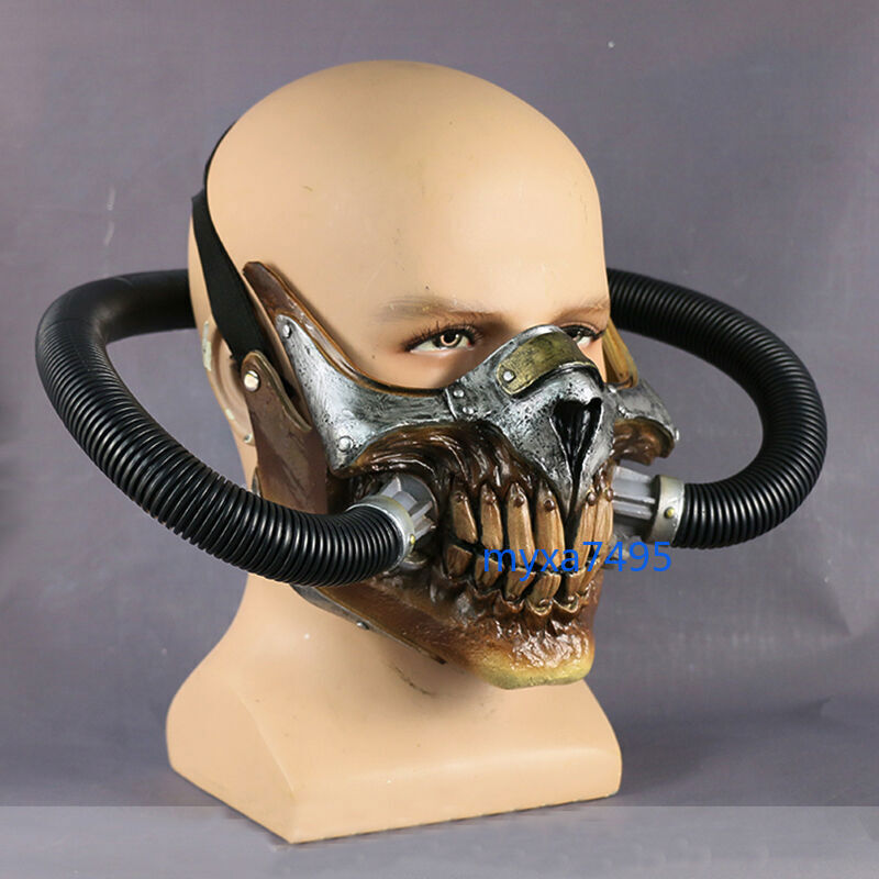 New Immortan Joe Mask Mad Max 4 Fury Road Cosplay Prop Gas Accessories Gifts 1Pc