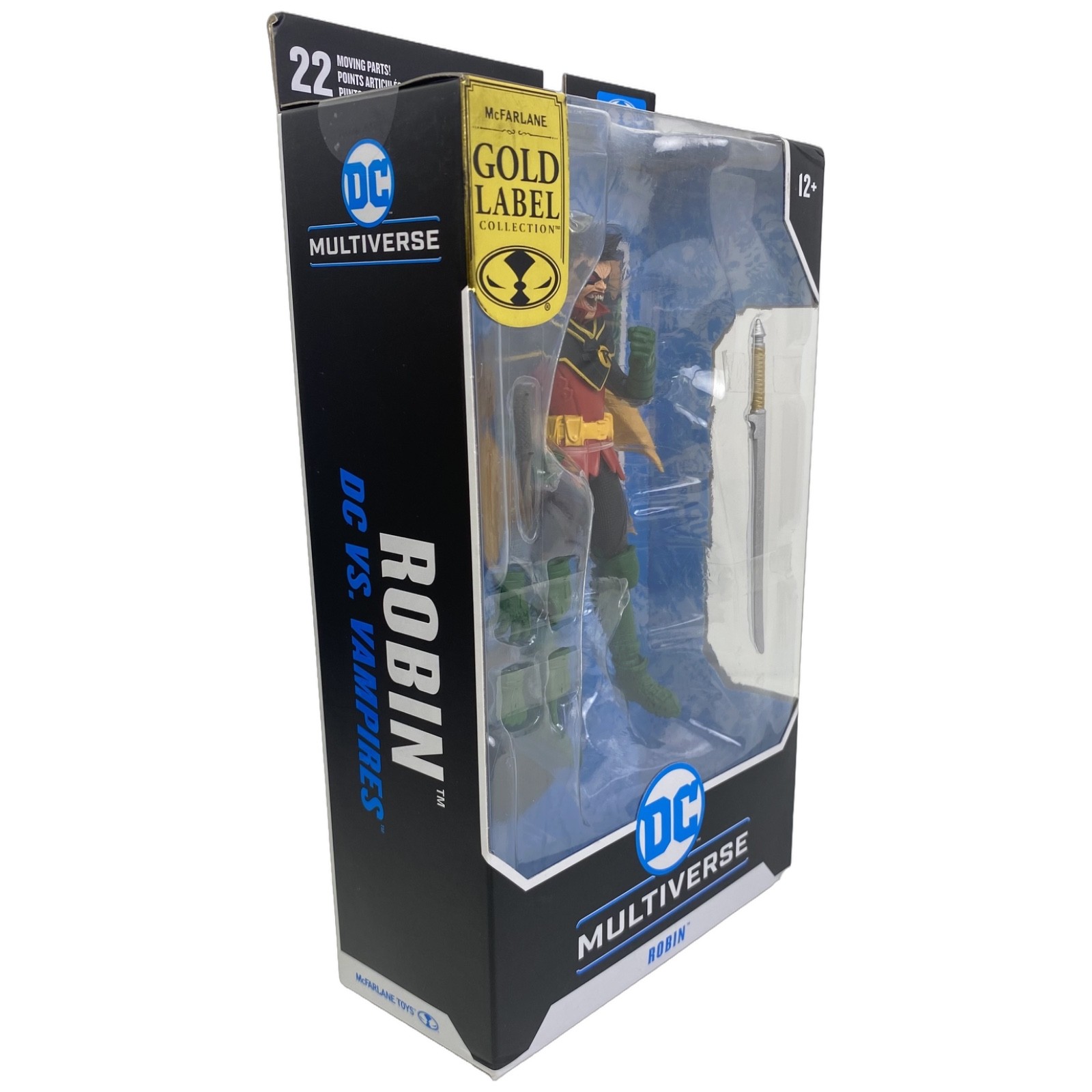 DC Multiverse Robin 7&Prime; Action Figure DC Vs Vampires McFarlane Gold Label Sealed