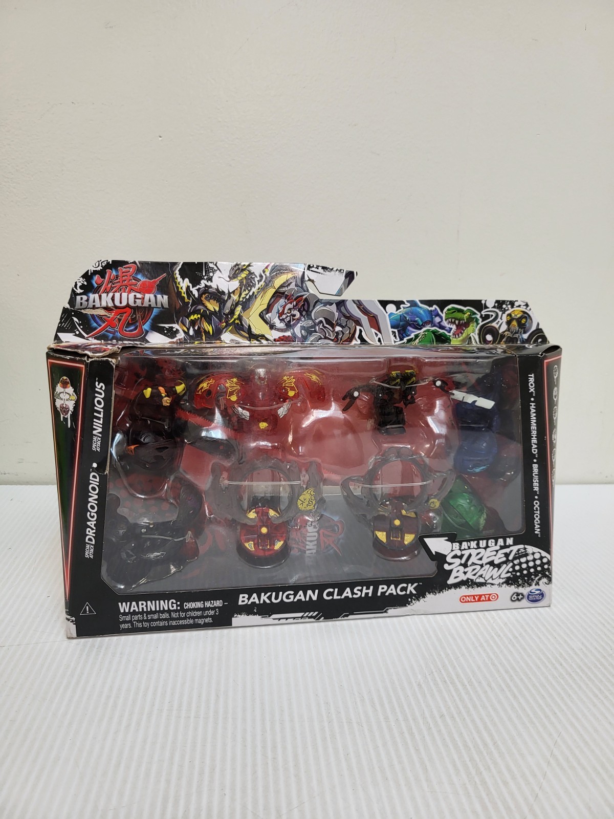 Bakugan Street Brawl Clash Pack Action Figure Set – Target Exclusive -New Sealed