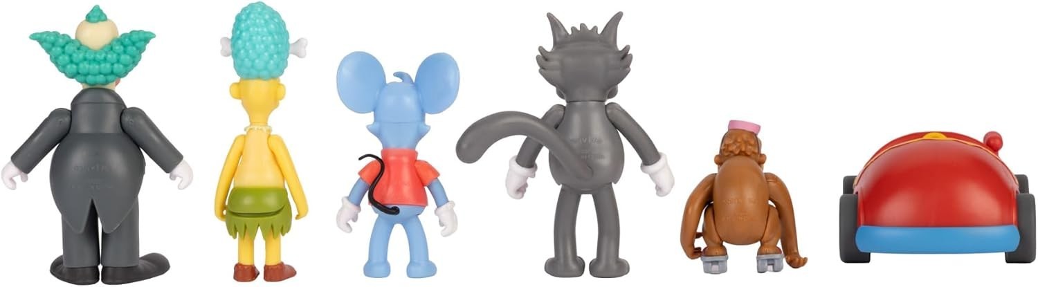 The Simpsons 2.5 Inch Figure Multipack Krusty The Clown Show Set Free Shipping
