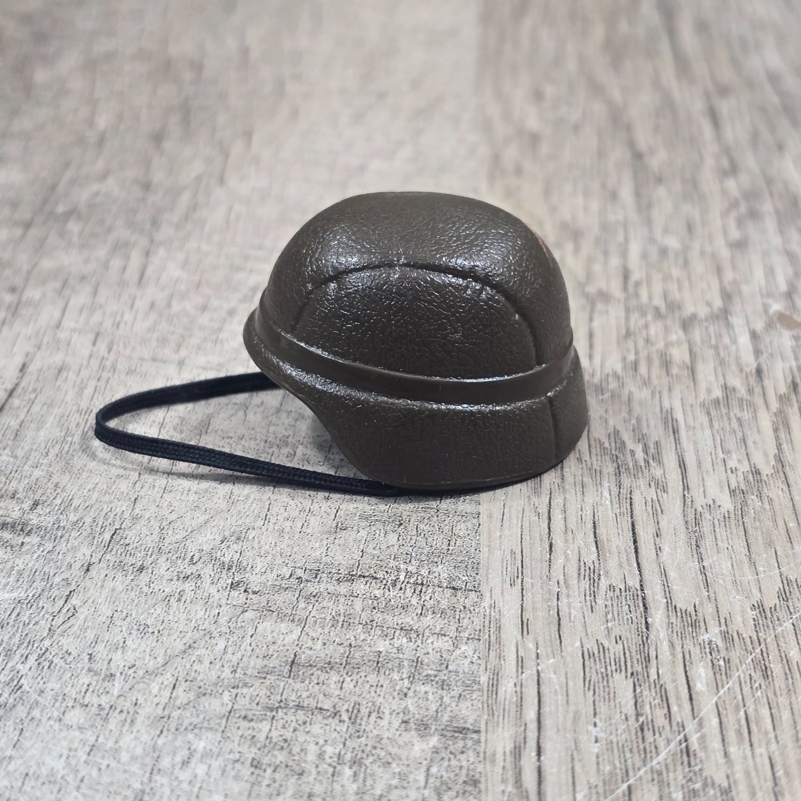 G.I. Joe Brown Helmet with Straps 1:6 Scale