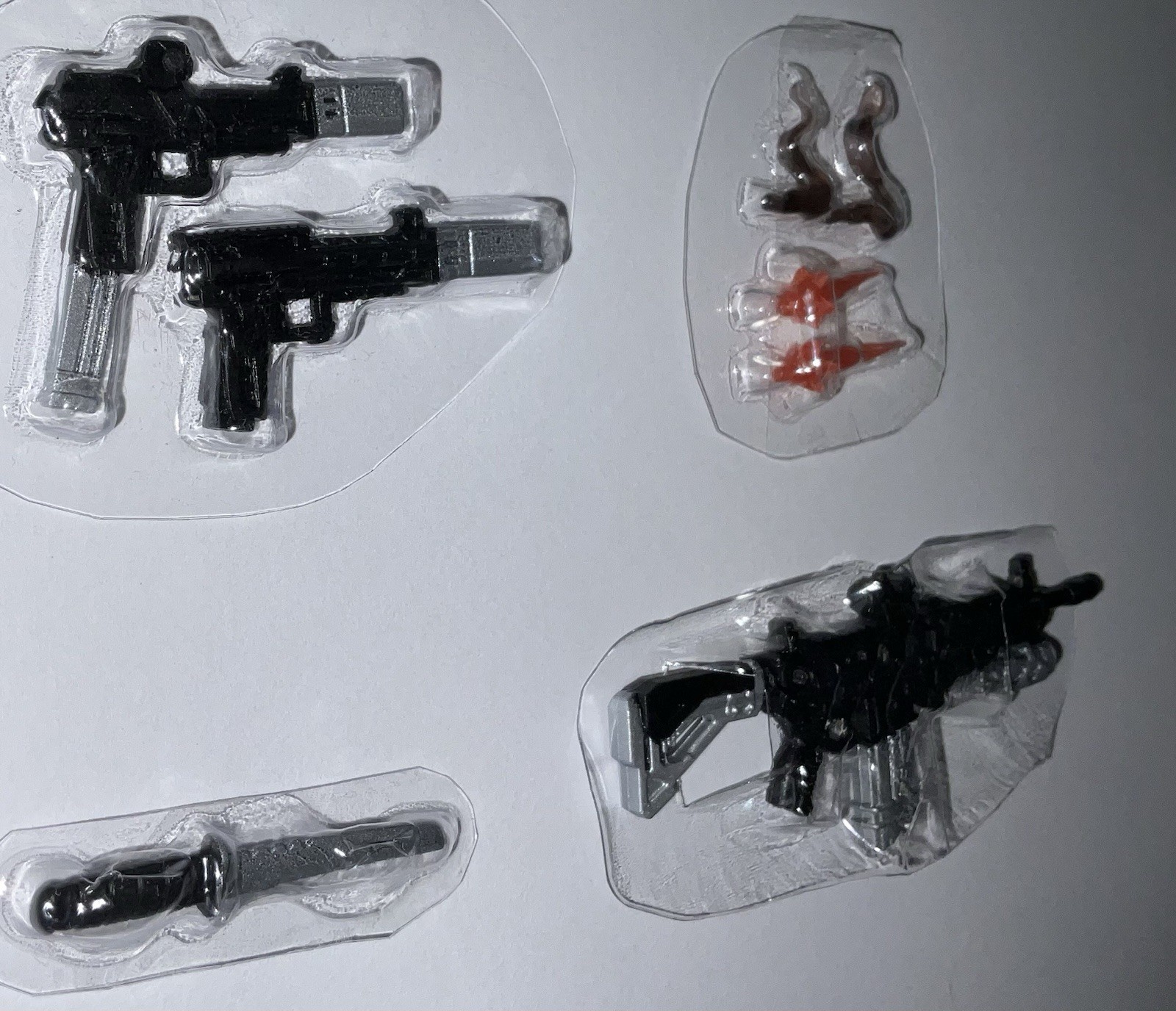 Marvel Legends SHIELD AGENT WEAPON LOT Knife Rifle Effects 6&Prime; Figure Series