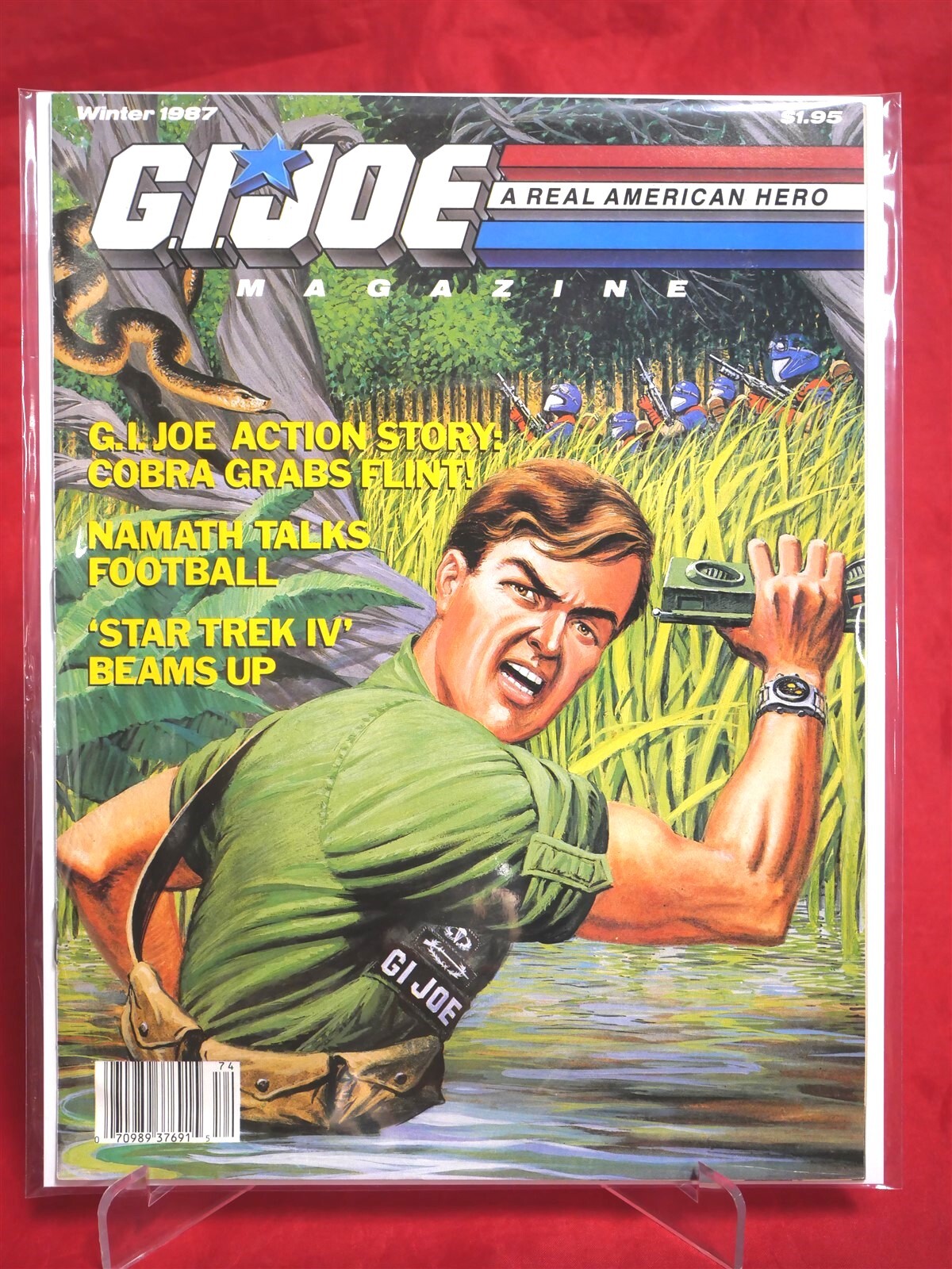 GI Joe A Real American Hero Magazine Issue Winter 1987