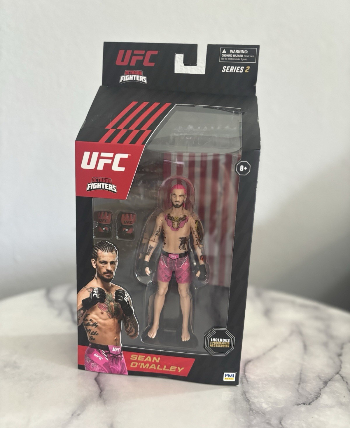 UFC Series 2 Sean O&rsquo;Malley Action Figure w/ Gloves – Mixed Martial Arts