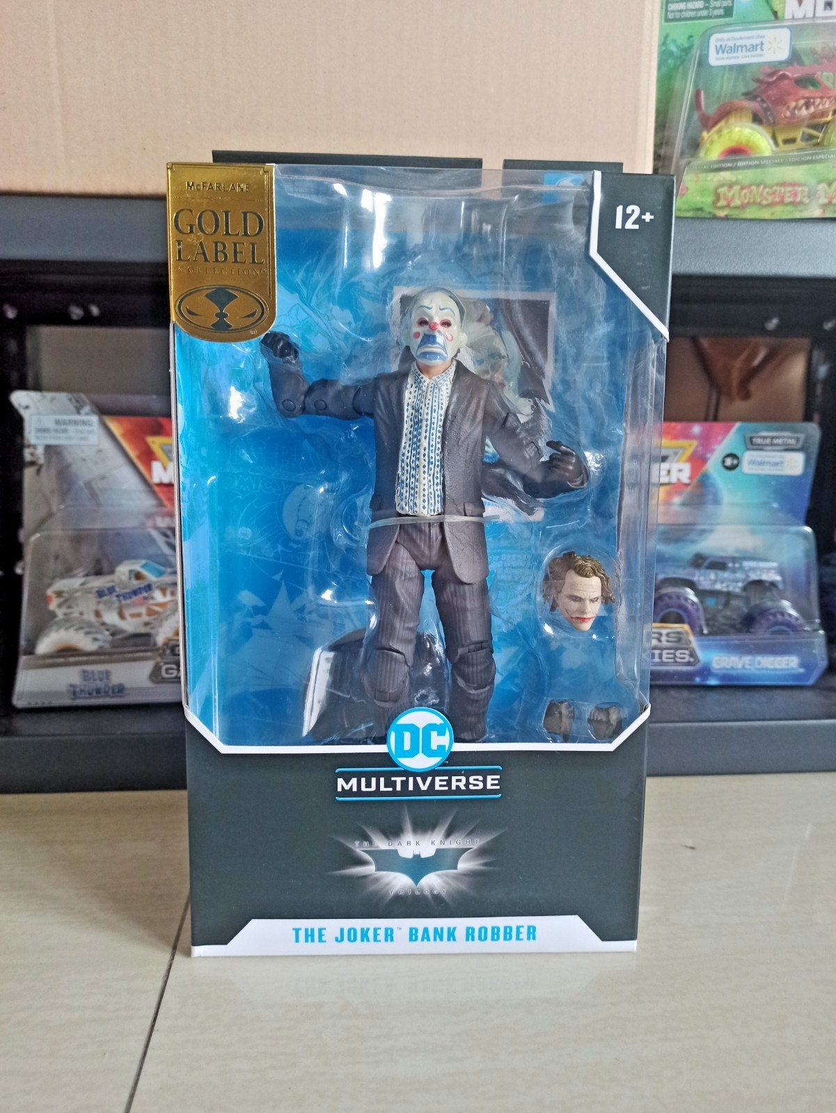 McFarlane DC Gold Label Collection The Joker Bank Robber Figure
