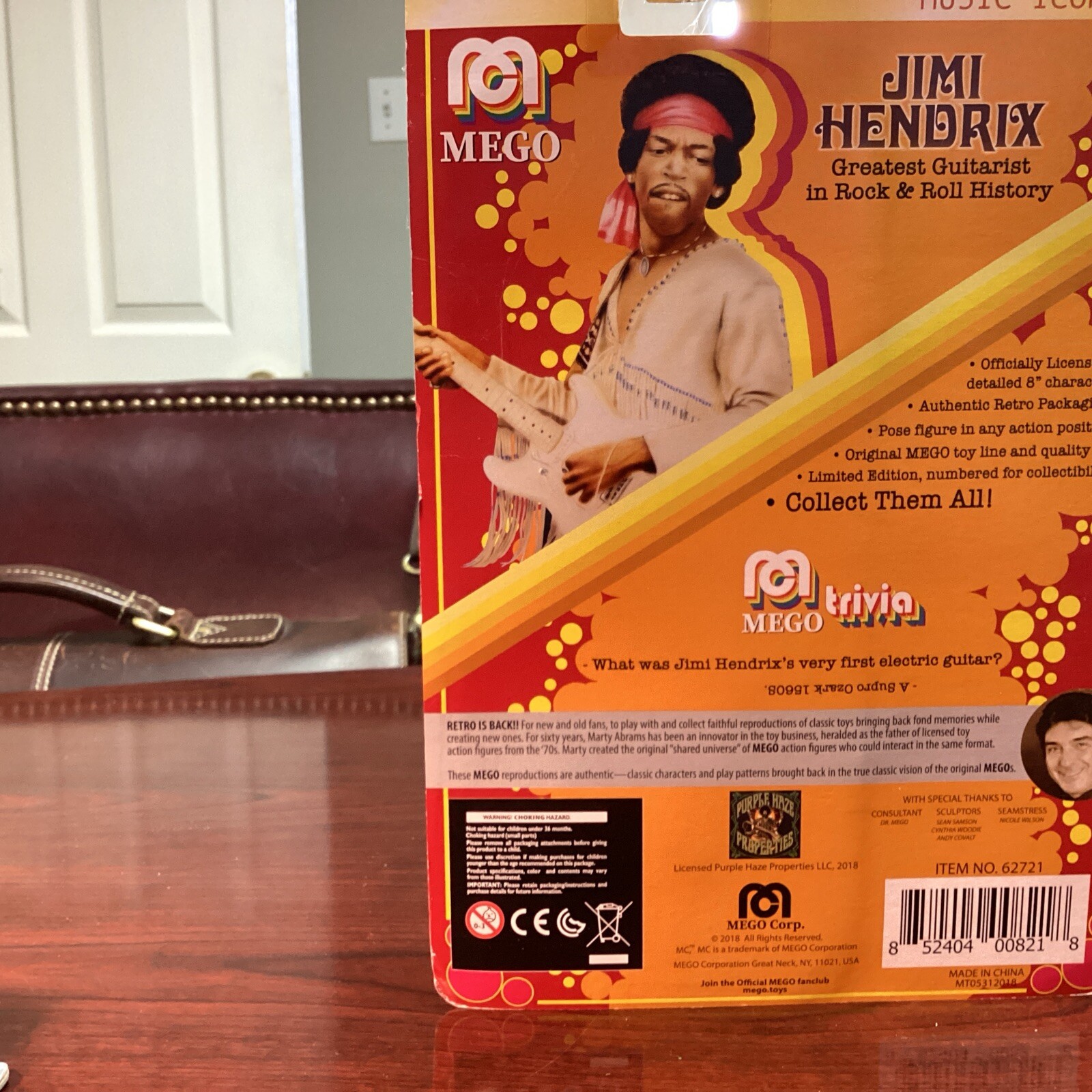 Mego Action Figure Jimmi Hendrix
