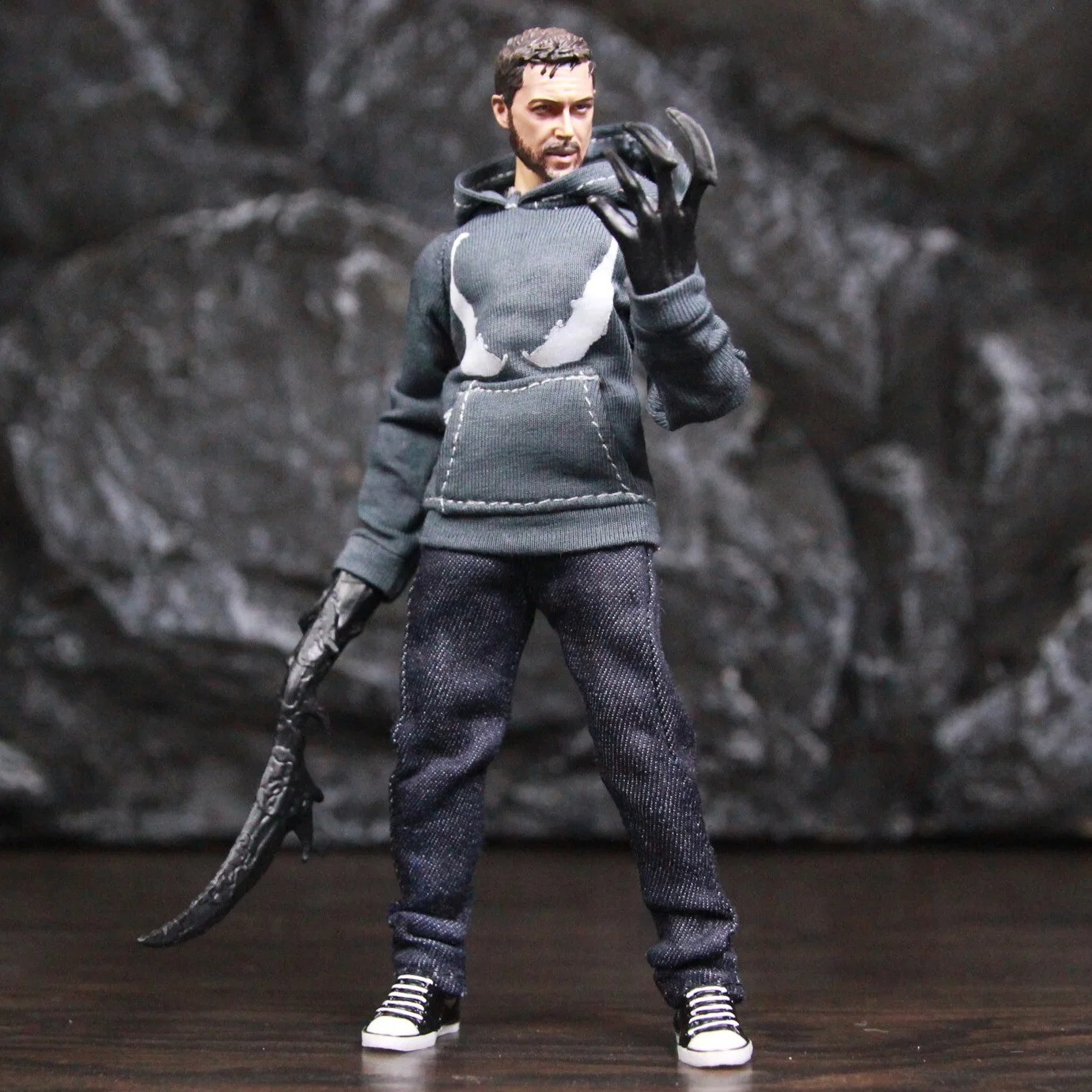Spider Man Venom Movie 6&Prime; Action Figure Tom Hardy 1:12 Clothing Figure Toys Doll