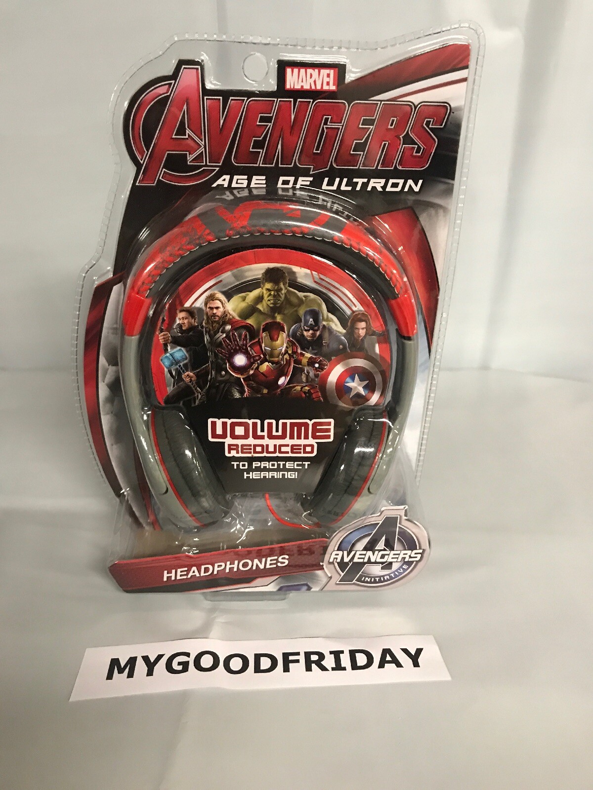 MARVEL AVENGERS HEADPHONES Age of ULTRON Safe Hearing, Any Audio Device $29.99
