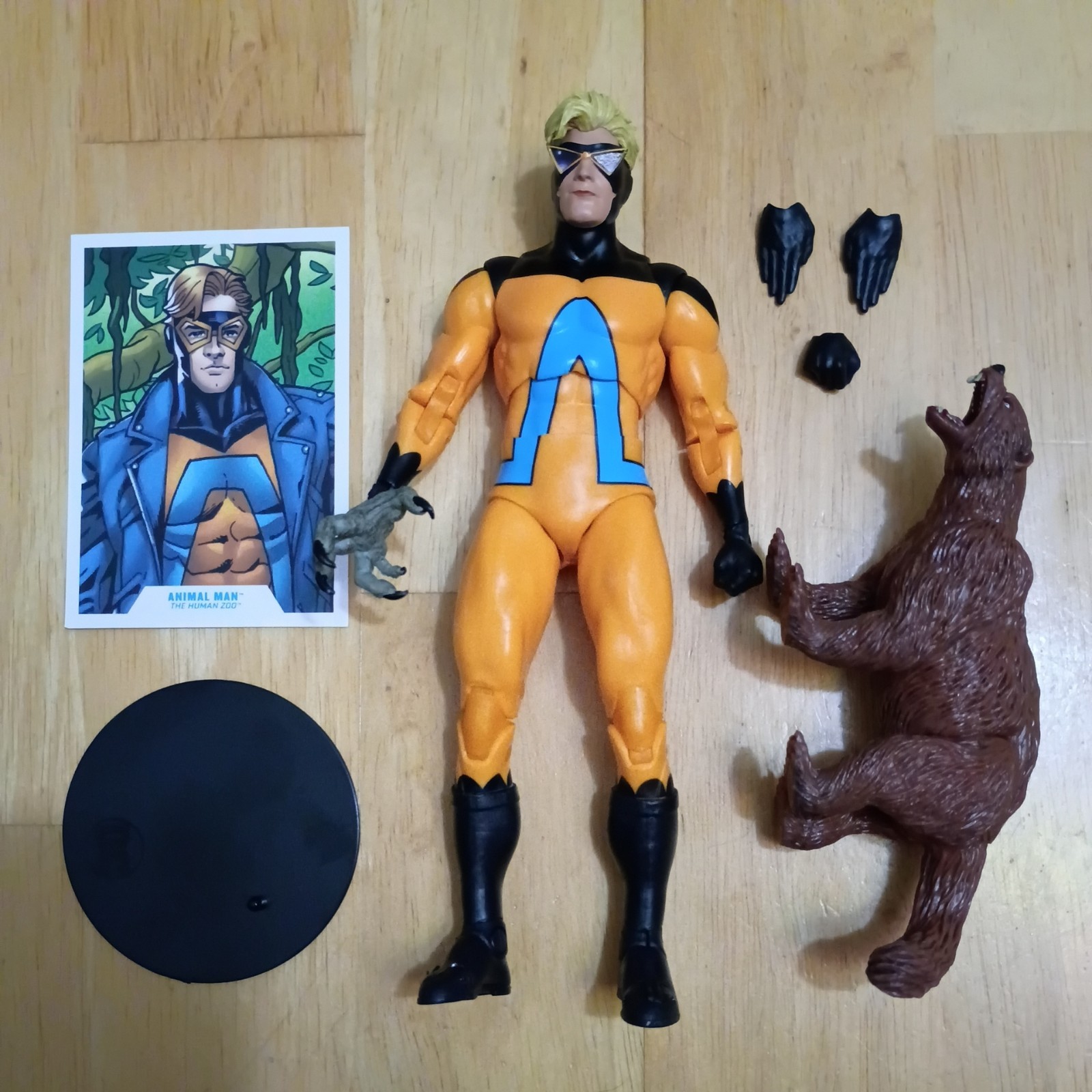 McFarlane Toys DC Multiverse Animal Man Loose and complete