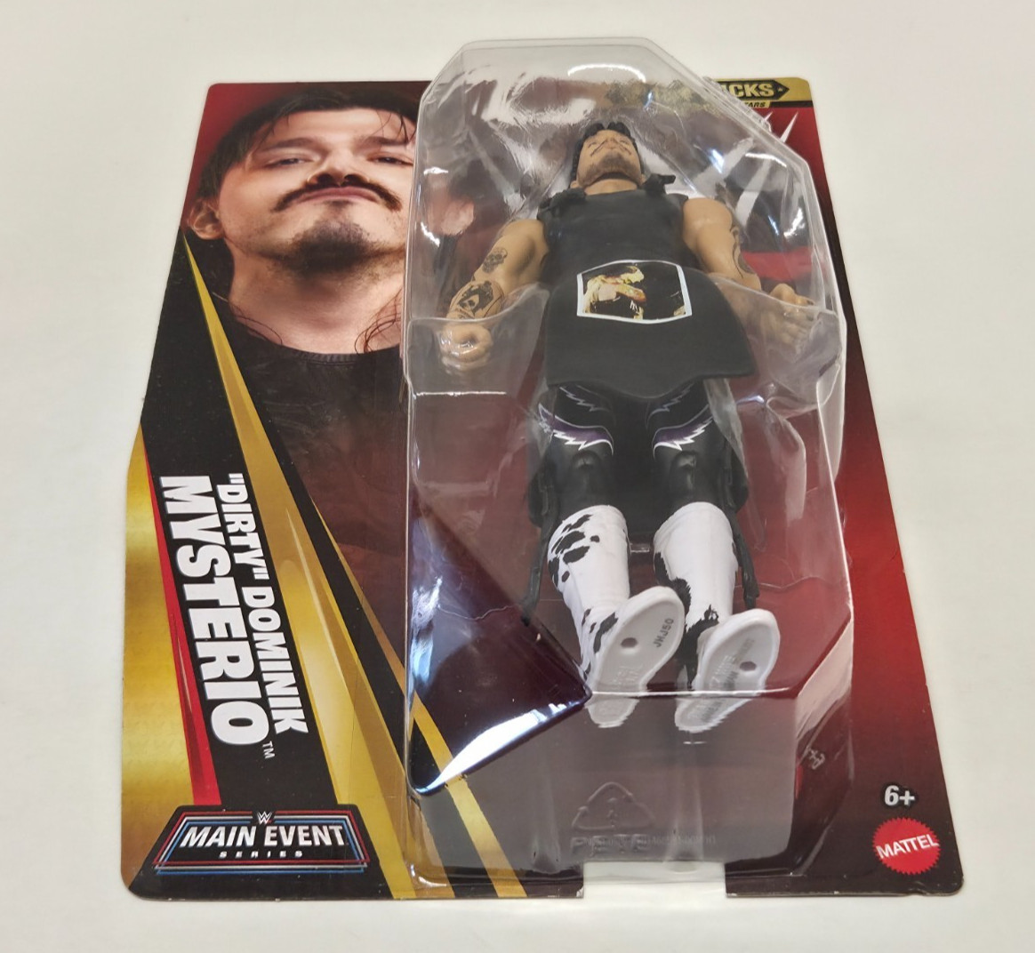 DIRTY DOMINIK MYSTERIO WWE Mattel Main Event Series 2026 Top Picks Wave 3 Figure
