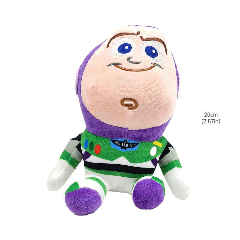 Toy Story 4 Woody Buzz Lightyear Plush Toys Cartoon Anime Rex Alien Kids Dolls