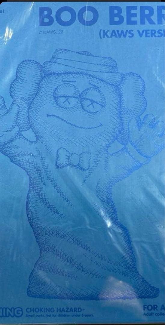 Figure KAWS Cereal Monsters Boo Berry