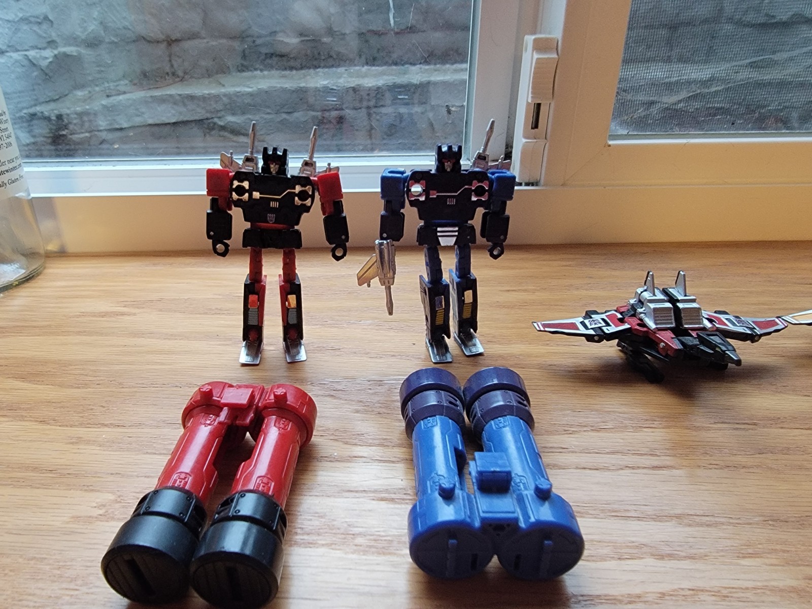 Transformers Masterpiece Rumble, Frenzy, Ravage, Ratbat, Laserbeak, & Buzzsaw