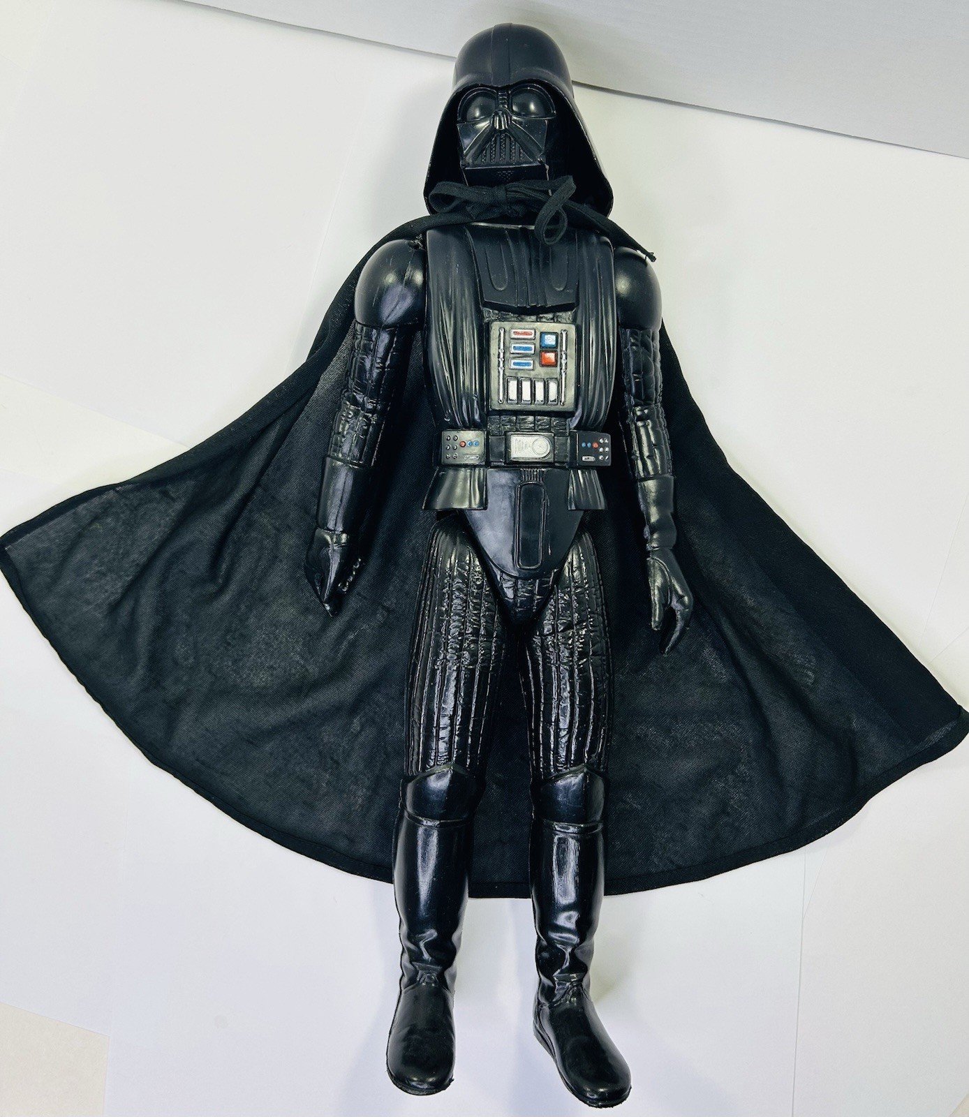 Star Wars Darth Vader 15&Prime; Large Action Figure 1978 Vintage w/ Cape READ