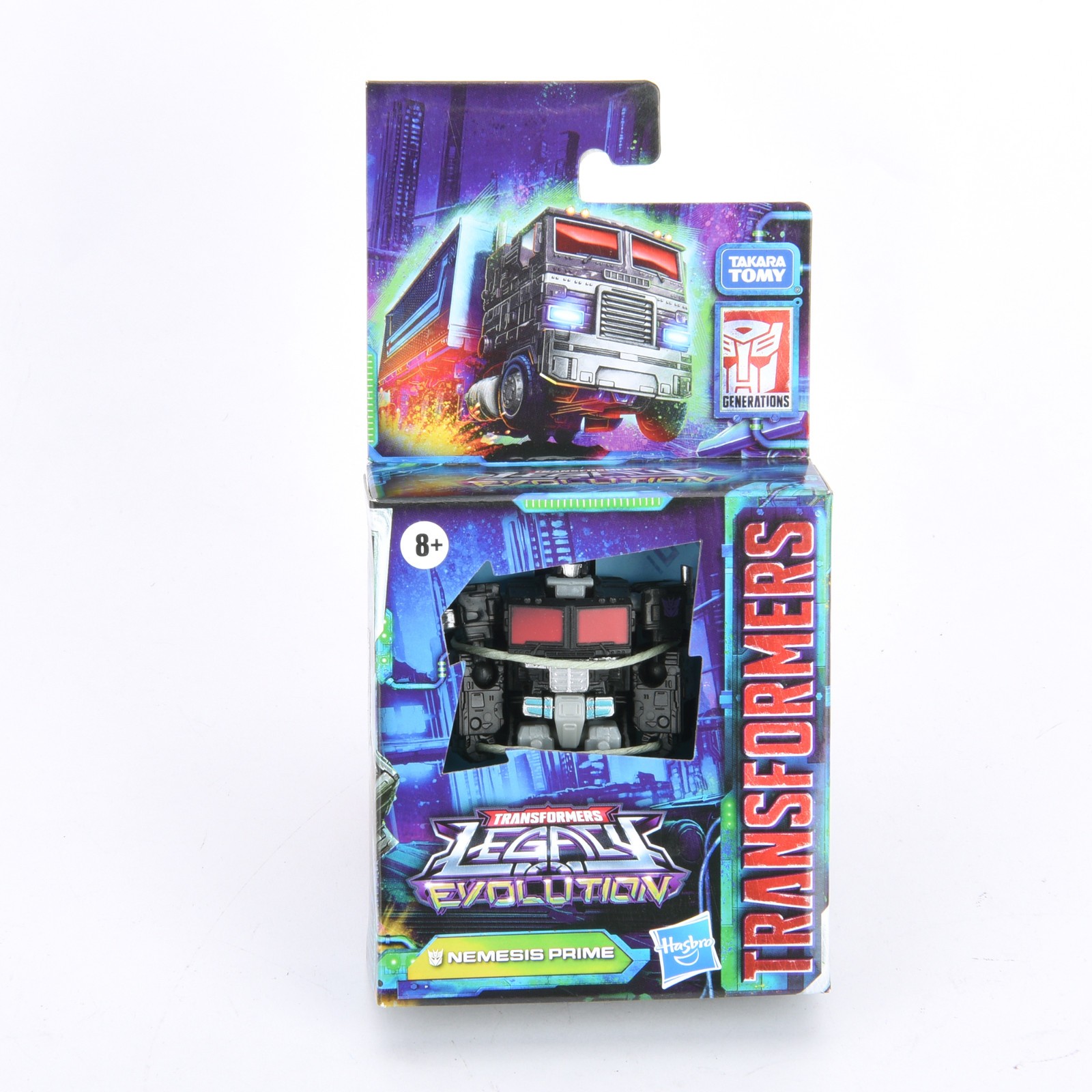 Transformers Legacy Evolution Core Class Nemesis Prime Black 3.5&Prime; Action Figure