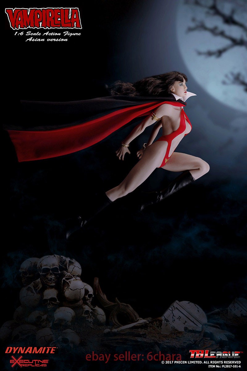 TBLeague PHICEN PL2017-101-A Vampirella 1/6 Movable Collectible Figure In Stock