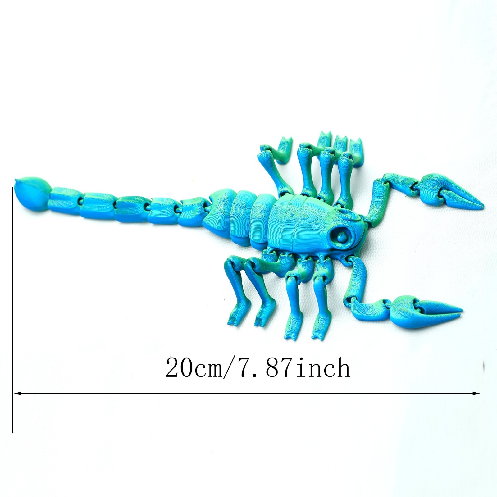 3D Printed Scorpion Model,Articulated Animals Figure,Fidget Toys Home Decor