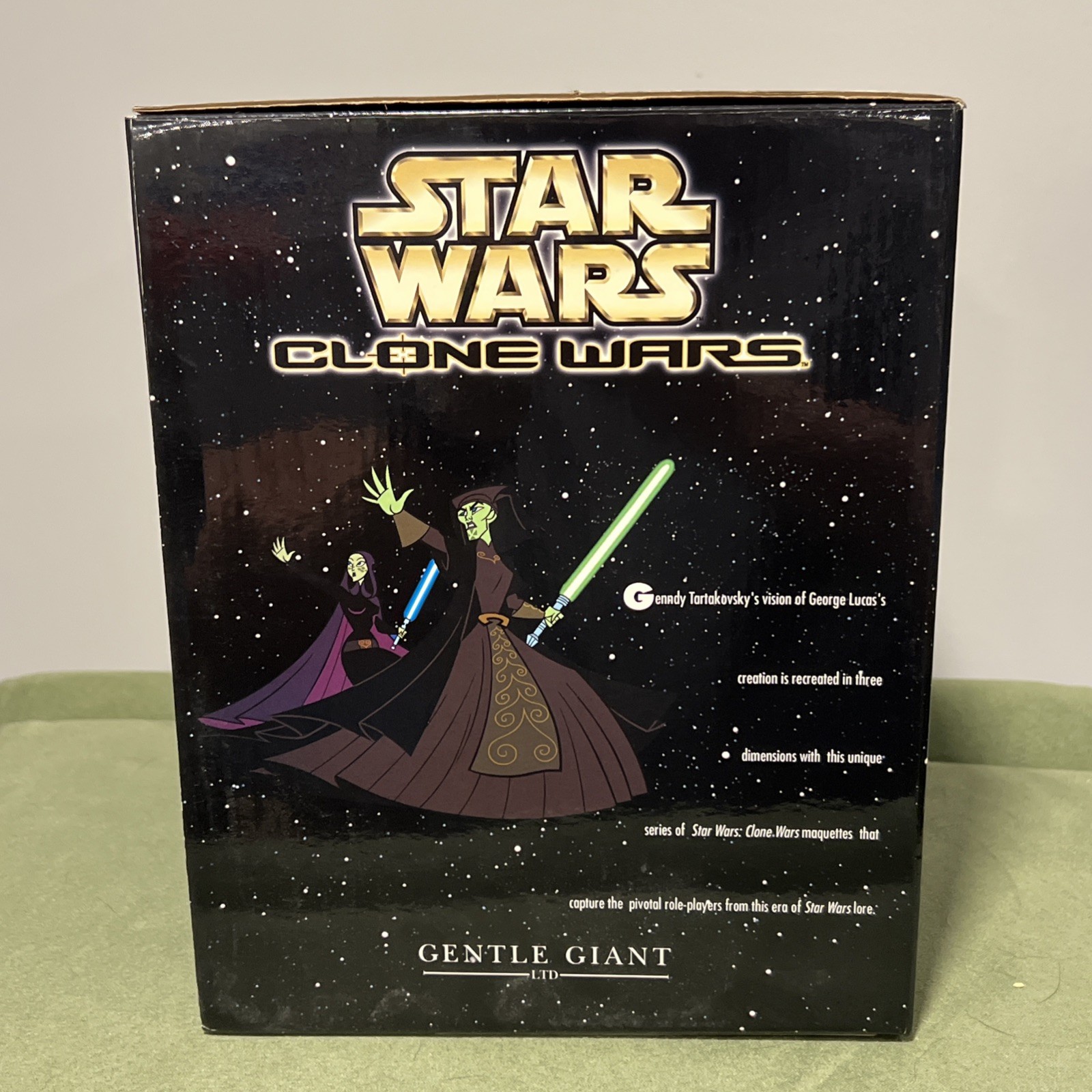 Barriss Offee Luminara Unduli Clone Wars Maquette GENTLE GIANT STAR WARS /3000