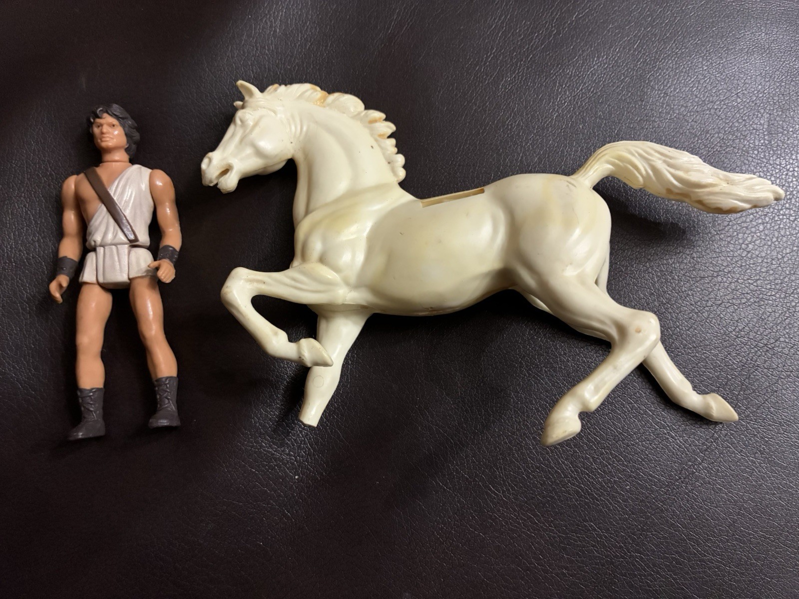 1980 Mattel Clash Of The Titans Pegasus And Perseus