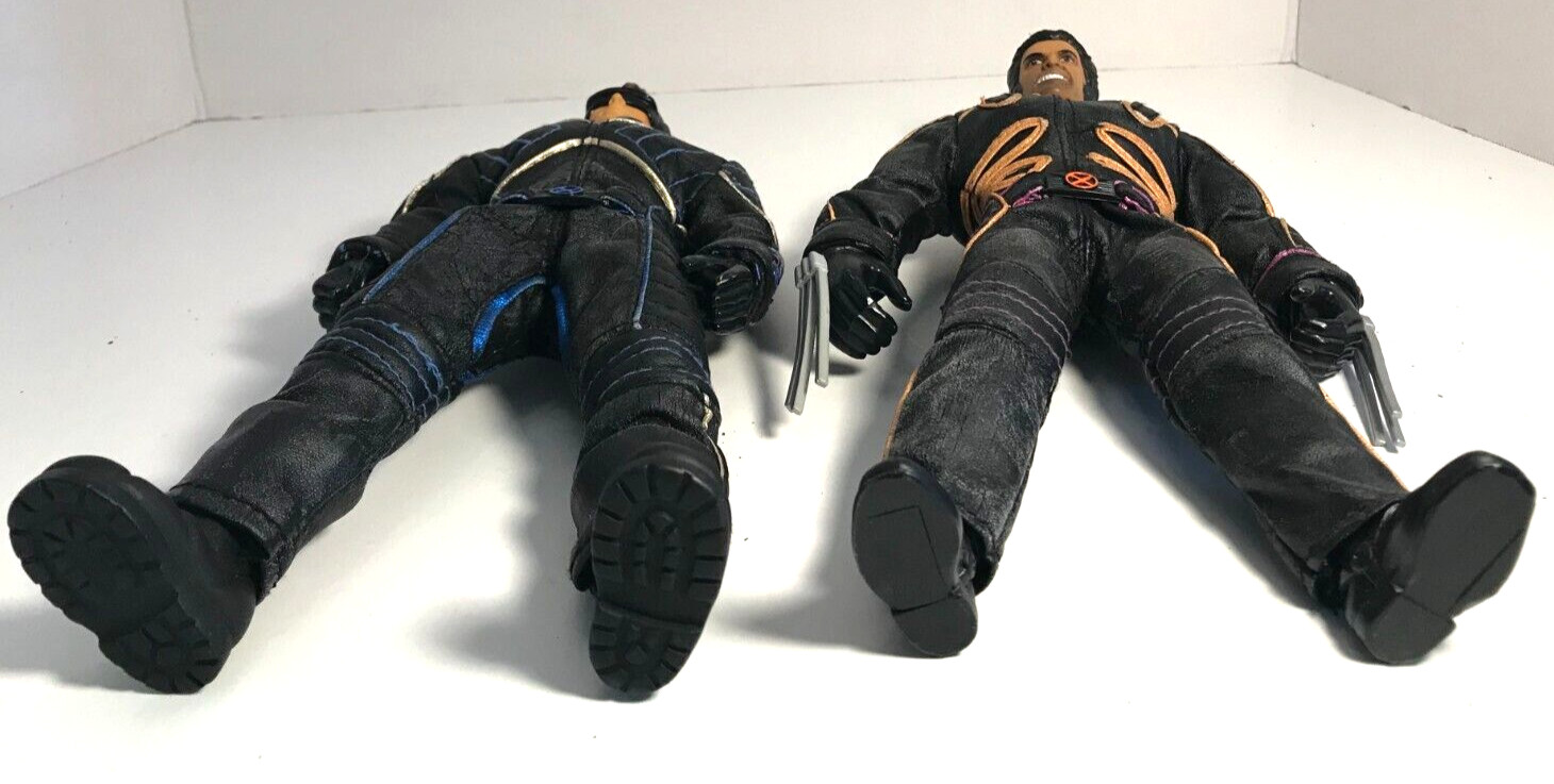 10&Prime; Wolverine Hugh Jackman Cyclops X-Men Figures Deadpool Toy Biz Unique Figures