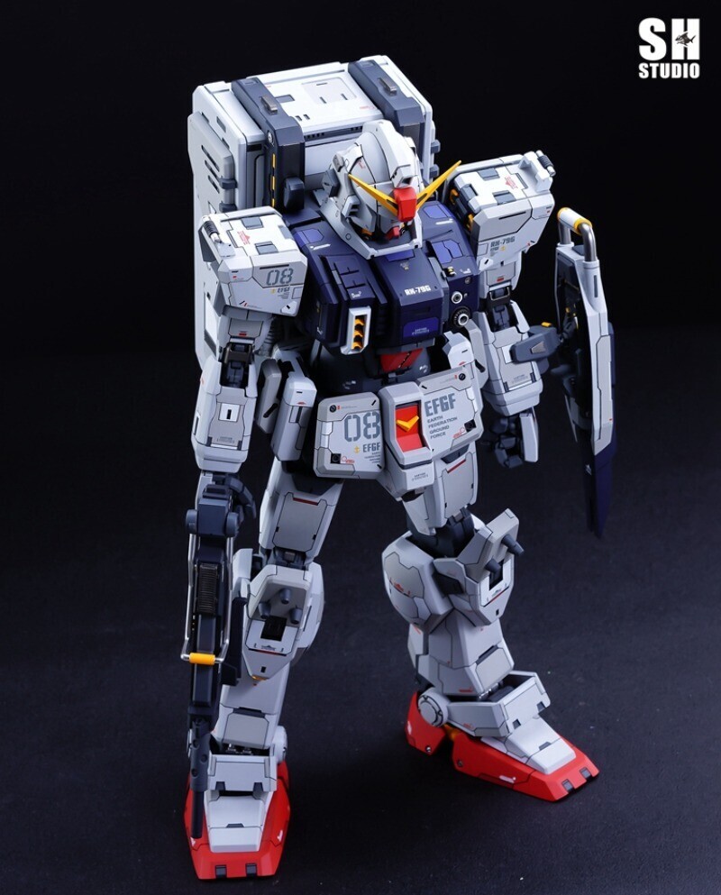 for PG 1/60 MS-08th Team Ground Gundam Resin Backpack Conversion Kit Detail Kit